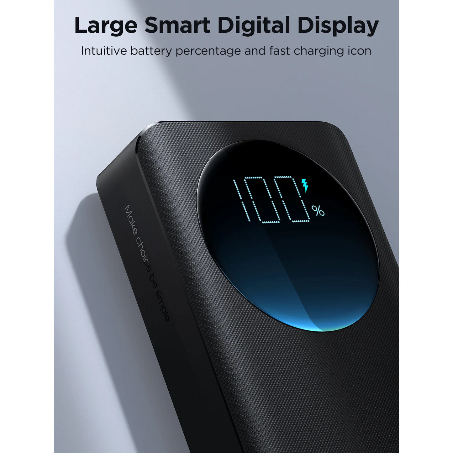 JOYROOM 30W Power Bank with High-Brightness Flashlight 20000mAh - JR-PBF02