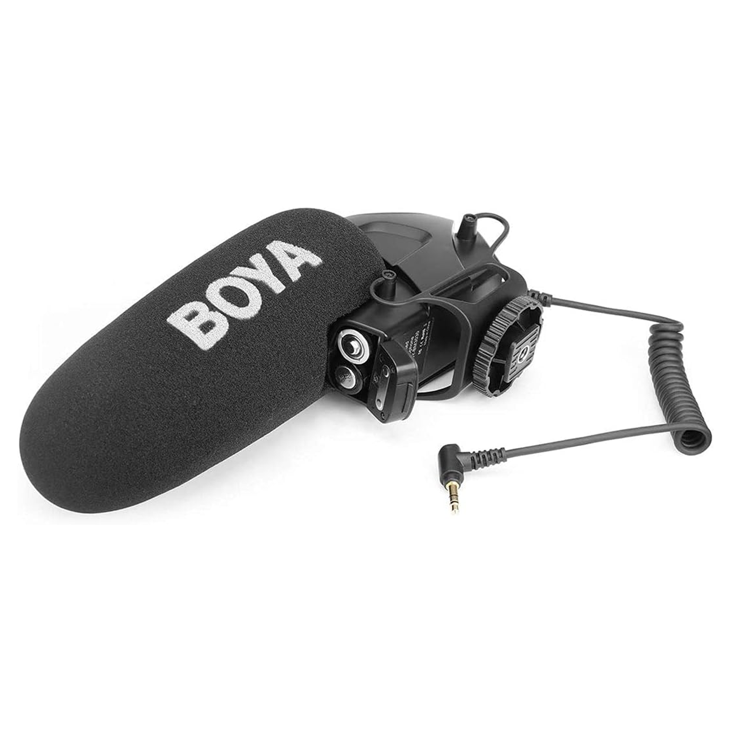 ميكروفون BOYA MIC-BY-BM3031 فائق القلبية مثبت على الكاميرا 