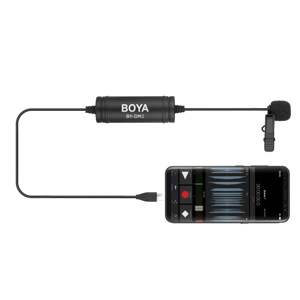 BOYA BY-DM2 Digital Lavalier Microphone For Android Devices