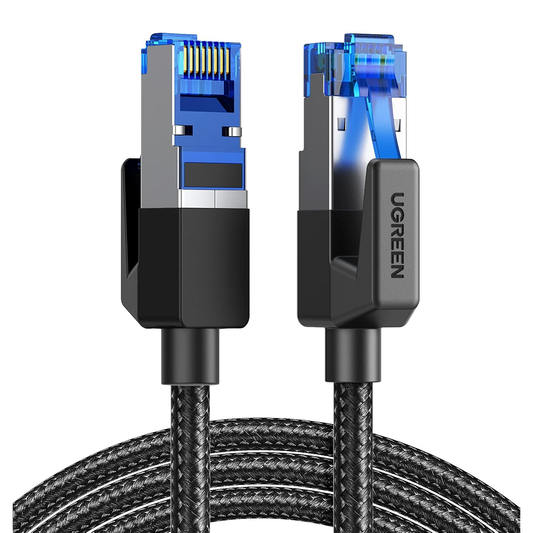 UGREEN CAT8 Shielded Round Braided Cable Modular Plugs | NW153