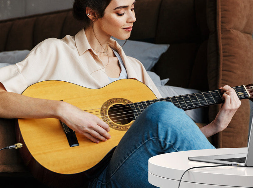 محول سماعة رأس ستيريو من UGREEN مقاس 6.35 مم ذكر إلى 3.5 مم أنثى (مطلي بالذهب)/20503 محول سماعة رأس ستيريو من UGREEN مقاس 6.35 مم ذكر إلى 3.5 مم أنثى (مطلي بالذهب)/20503