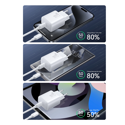 شاحن جوي روم PD20W سريع الاتحاد الأوروبي /JR-TCF20