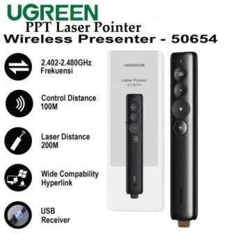 UGREEN Wireless Presenter With a AAA battery /50654 UGREEN Wireless Presenter With a AAA battery /50654