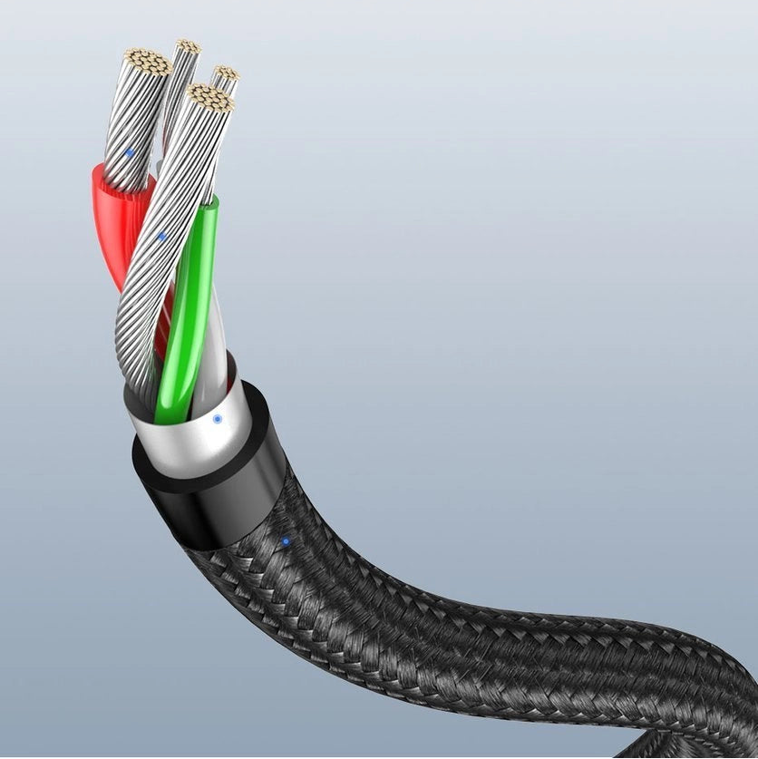 Ugreen Angled USB-C Male To USB2.0 A Male 3A Data Cable(90°Angle) (Black)/ US284