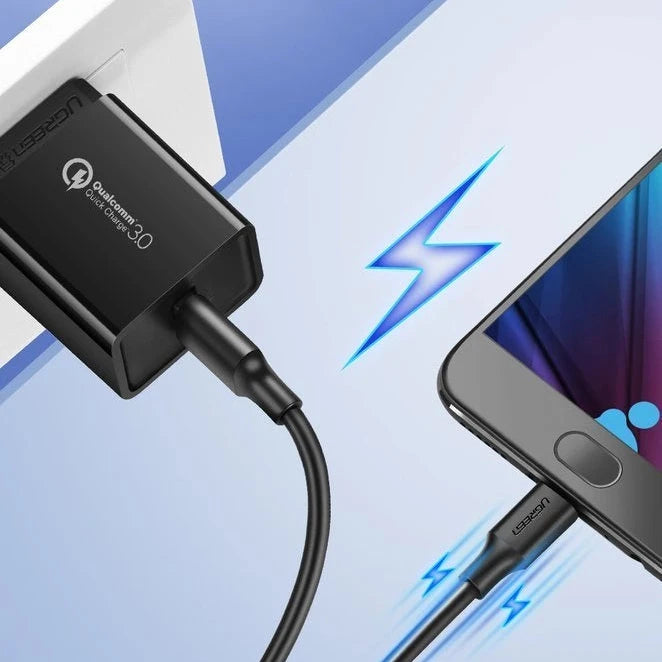 UGREEN Micro USB Male To USB 2.0A  Male Cable - Black/ US289