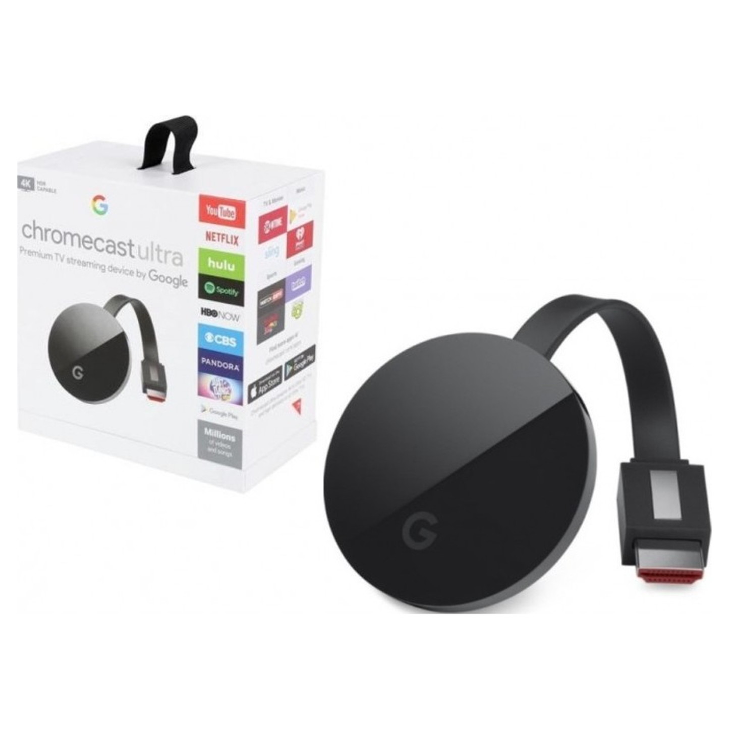 Google Chromecast Ultra 4K -F