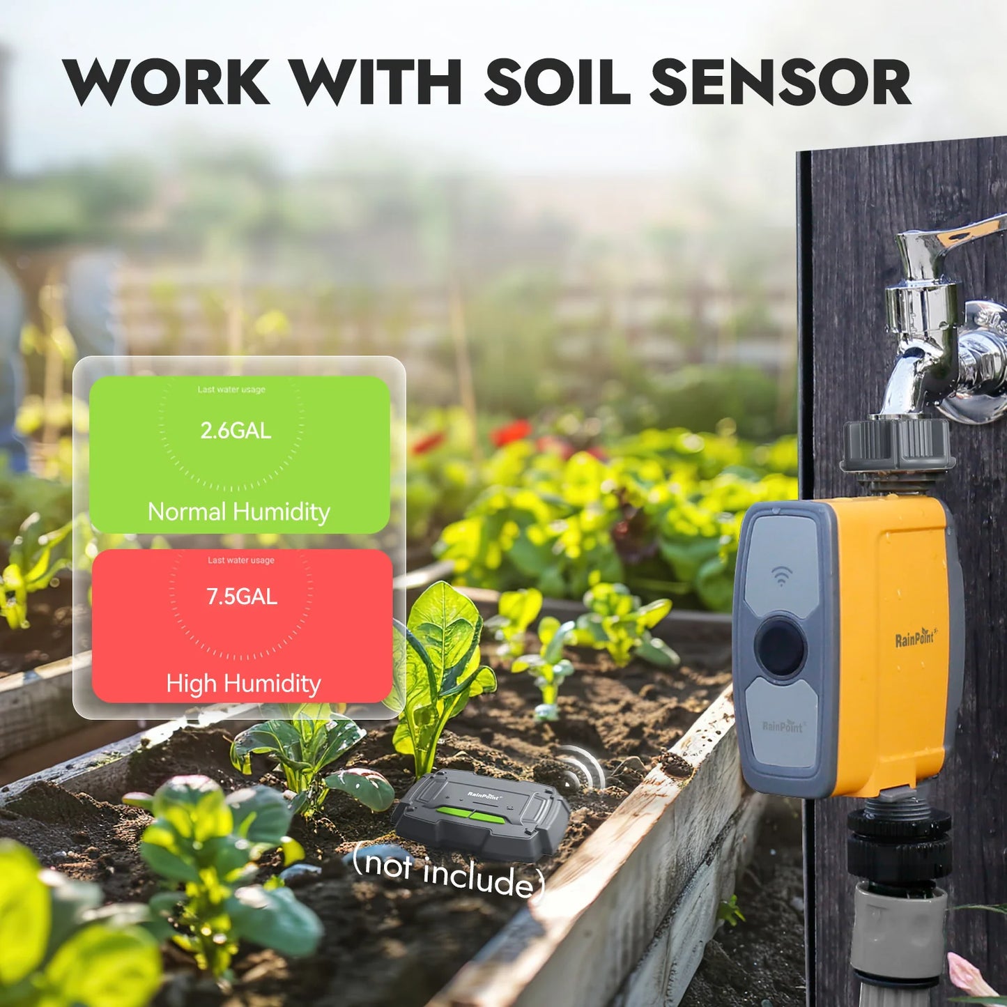 طقم مؤقت / صمام مياه ذكي وايفاي (صمام ذكي + مقبس ذكي (فيش أوروبي))