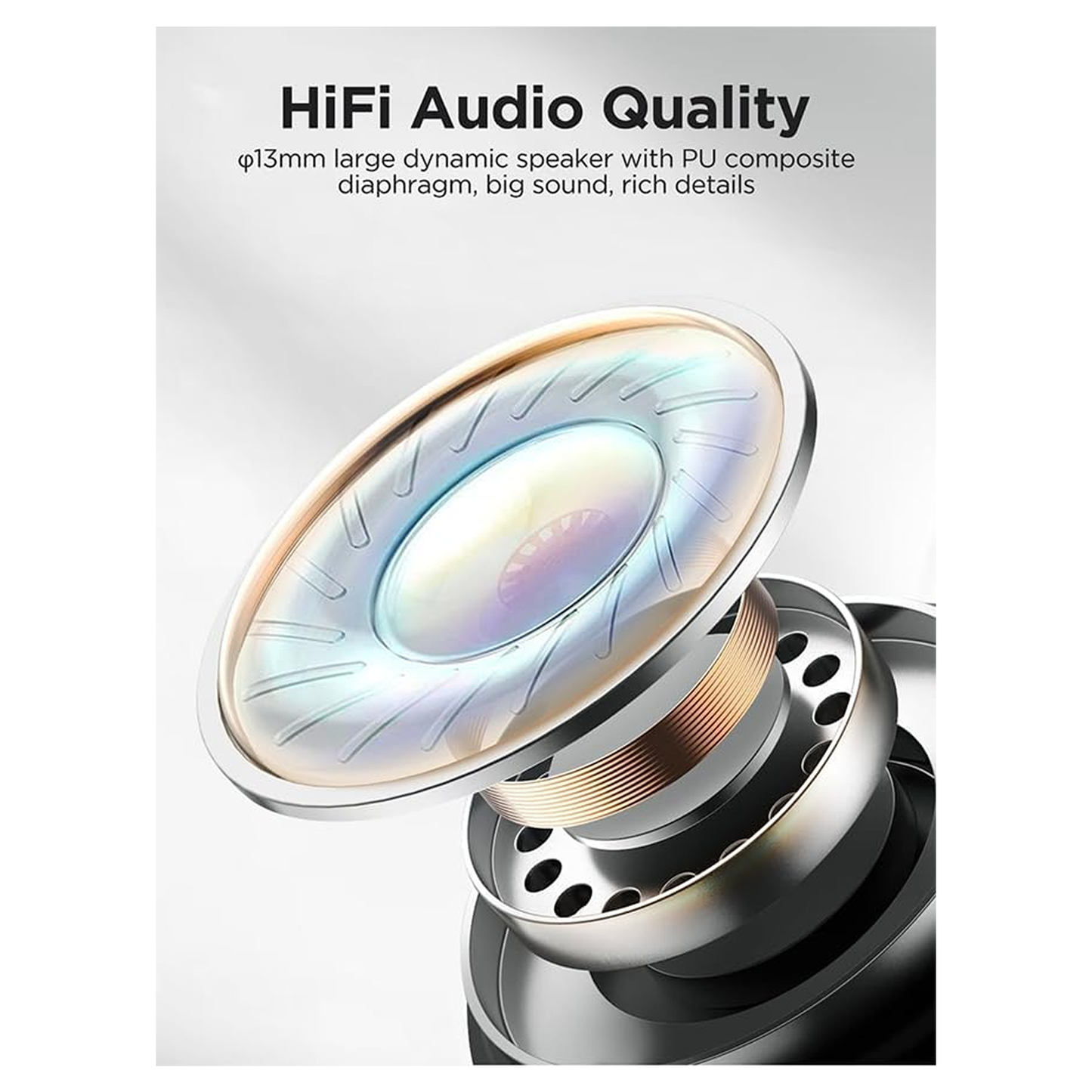 سماعة أذن بلوتوث لاسلكية|لون أبيض| JOYROOM JR-T03S Air TWS 