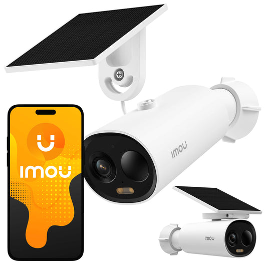 3mp Outdoor Solar-Powered Smart Security Camera | IMOU Cell3C