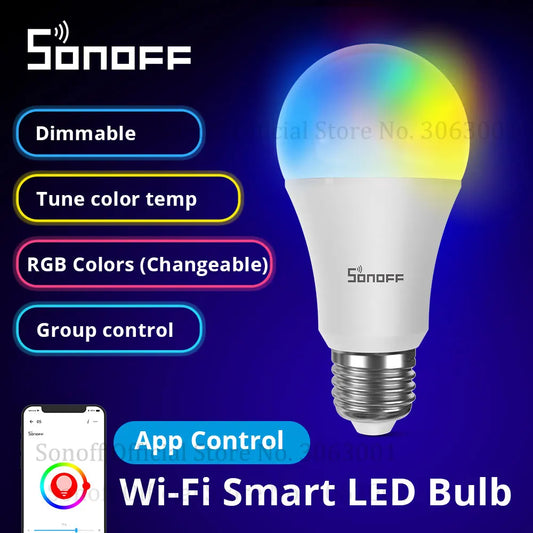 Sonoff Wi-Fi Smart RGB LED Bulb / B05-BL-A60