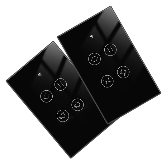 Tuya Smart Switch Light (1/2 Gang) + Curtain | (Black /White) | (US/MK) |