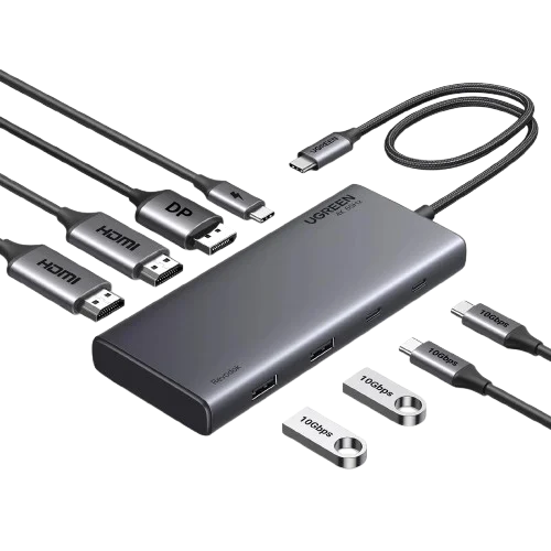 UGREEN 8 in 1 USB C Docking Station with Dual Monitor / 35625