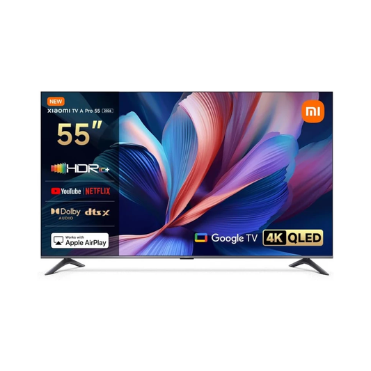 Xiaomi TV A Pro 55" 4K QLED UHD Smart TV | HDMI FHD@120Hz | Free Delivery