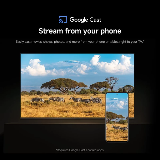 Xiaomi TV A Pro 55" 4K QLED UHD Smart TV | HDMI FHD@120Hz | Free Delivery