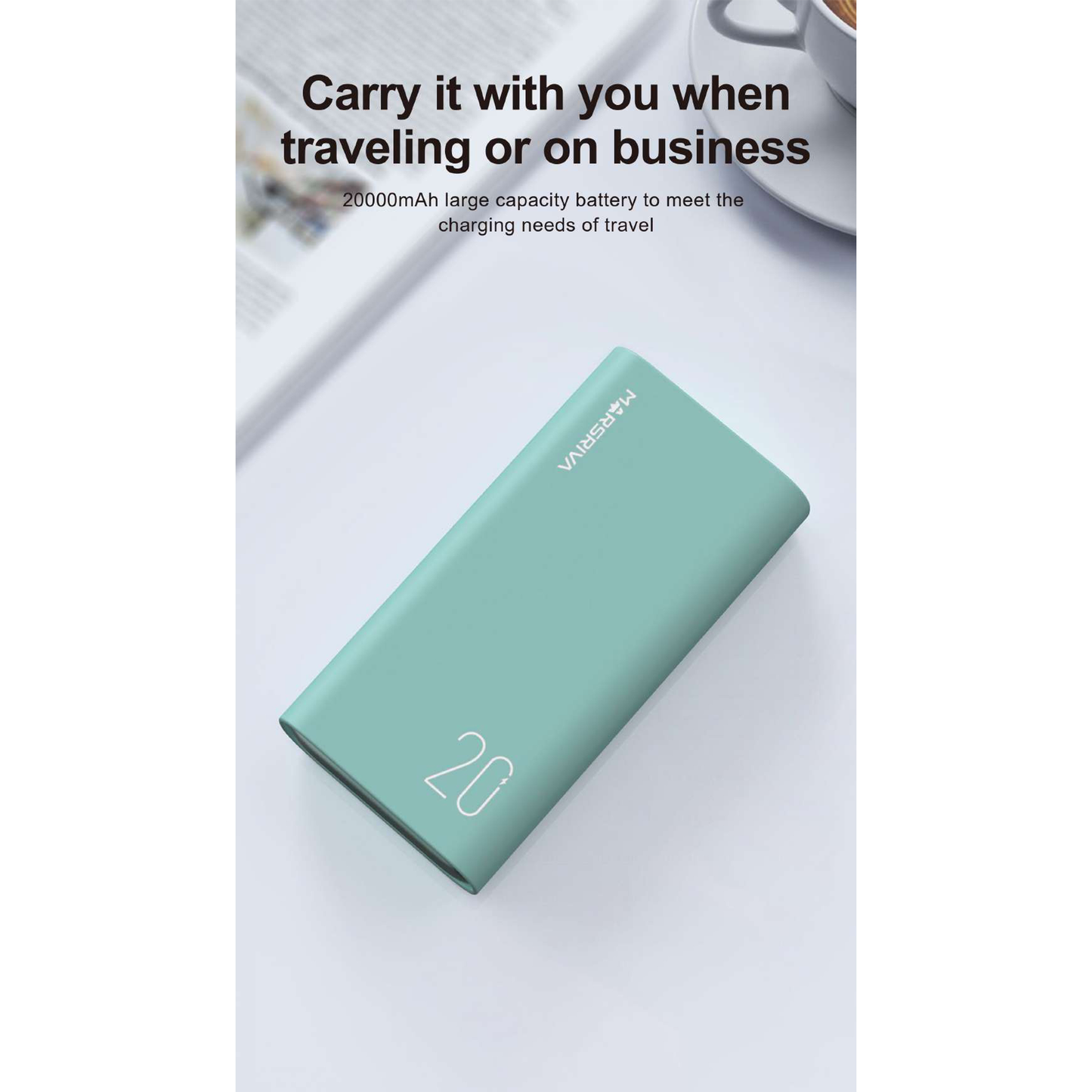 MARSRIVA Power Bank 20000mAh Fast Charging | MR-PB20