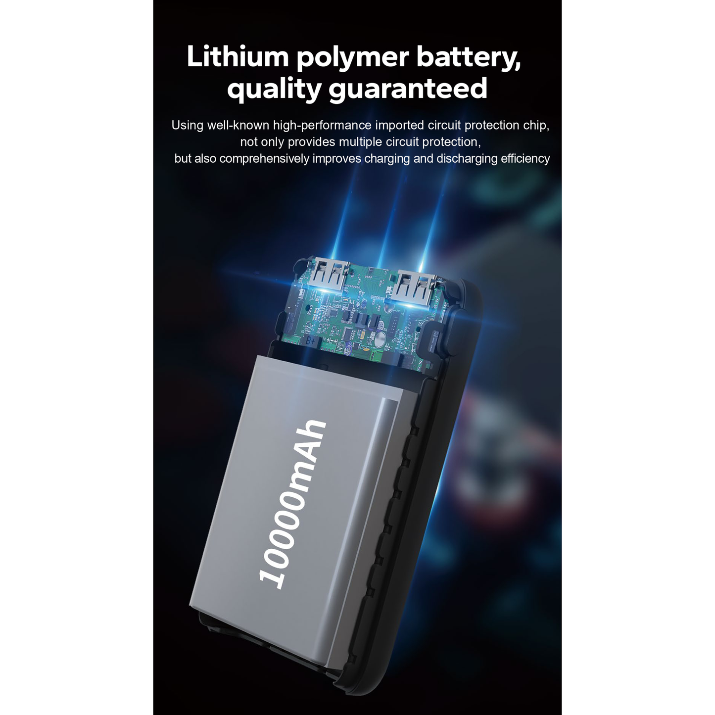 باور بانك 10000 مللي أمبير (متعدد الألوان) | مارسريفا.من.لينكوم | MR.PB10E