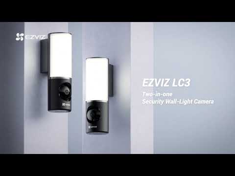 Ezviz Smart Security Wall-Light Camera 4mp -LC3