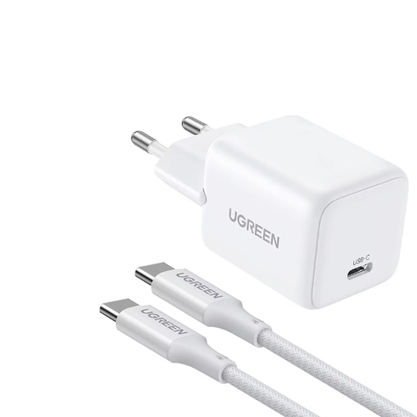 UGREEN 30W USB-C GaN Fast Charger EU (Set) -Multicolor / X513