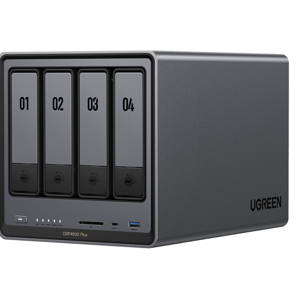 UGREEN Network Attached Storage DX4800 Plus (Diskless) EU / DXP4800 Plus / 35261 UGREEN Network Attached Storage DX4800 Plus (Diskless) EU / DXP4800 Plus / 35261