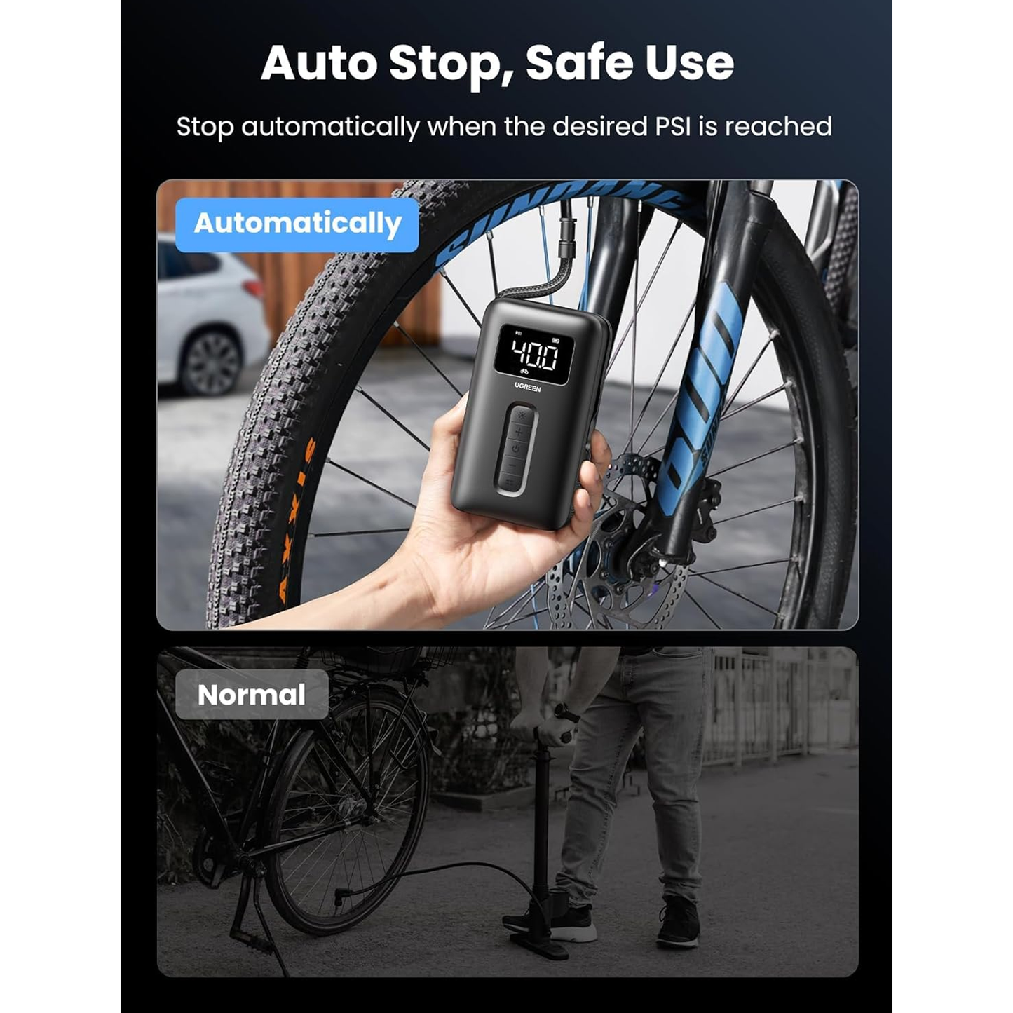 UGREEN Portable Tire Inflator / 15951