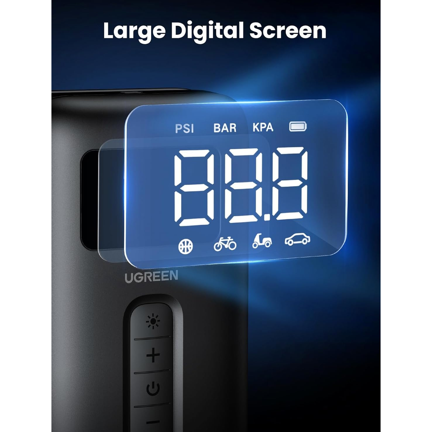 UGREEN Portable Tire Inflator / 15951