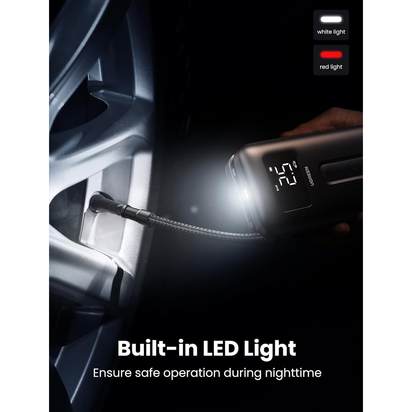 UGREEN Portable Tire Inflator / 15951