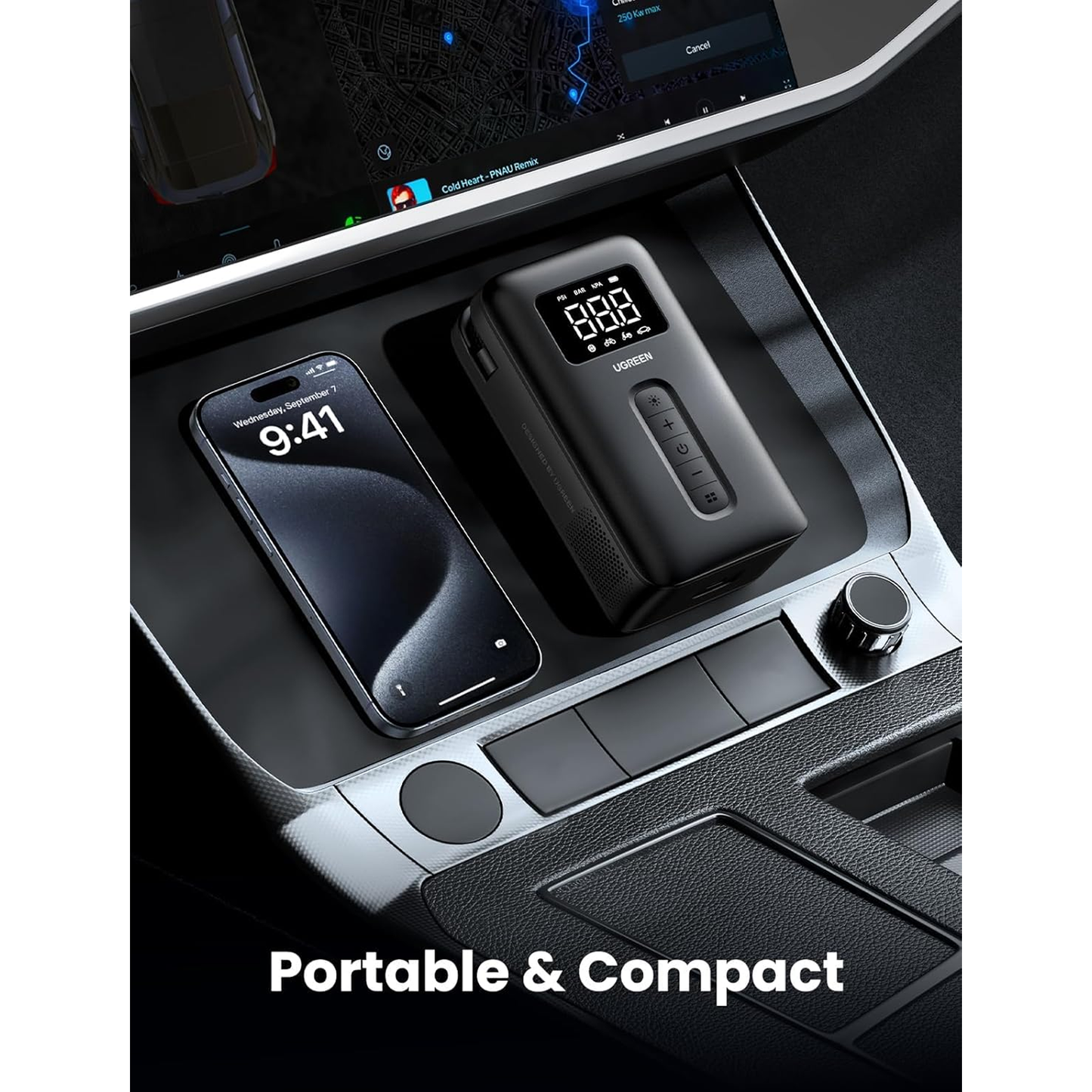 UGREEN Portable Tire Inflator / 15951