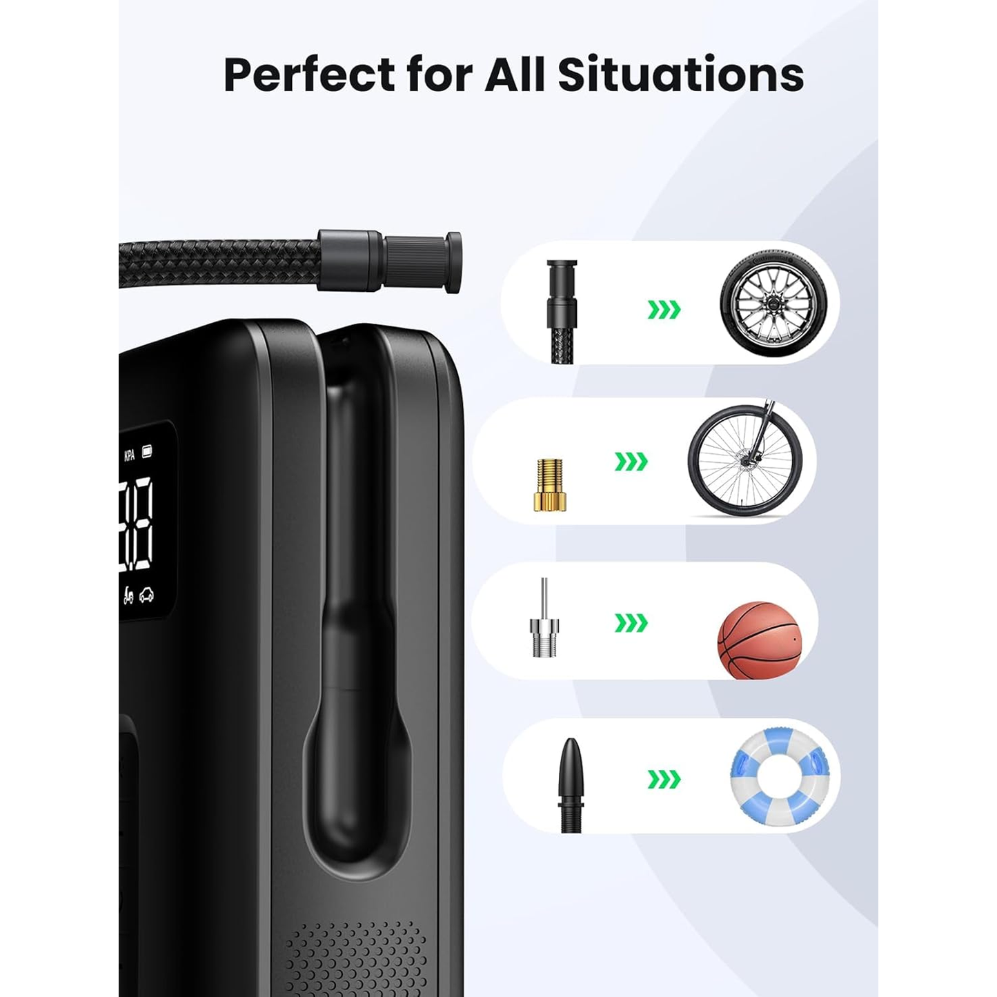 UGREEN Portable Tire Inflator / 15951