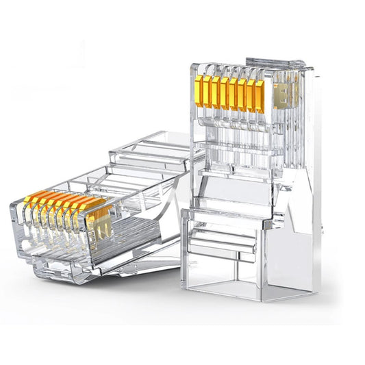 UGREEN Cat 6 Unshielded RJ45 Modular Plugs (10 Pack-50 Pack-100 Pack) - NW120