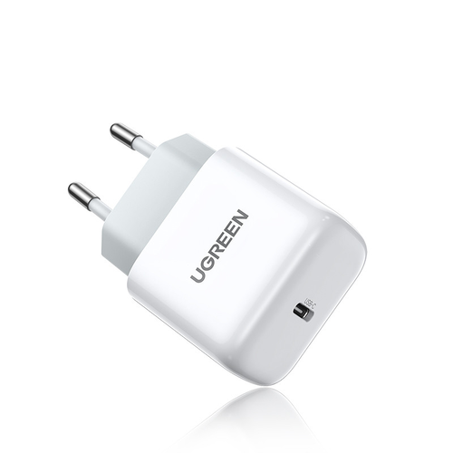 UGREEN 20W USB C Charger USB C Power Supply Mini USB C Power Adapter (White) /10220