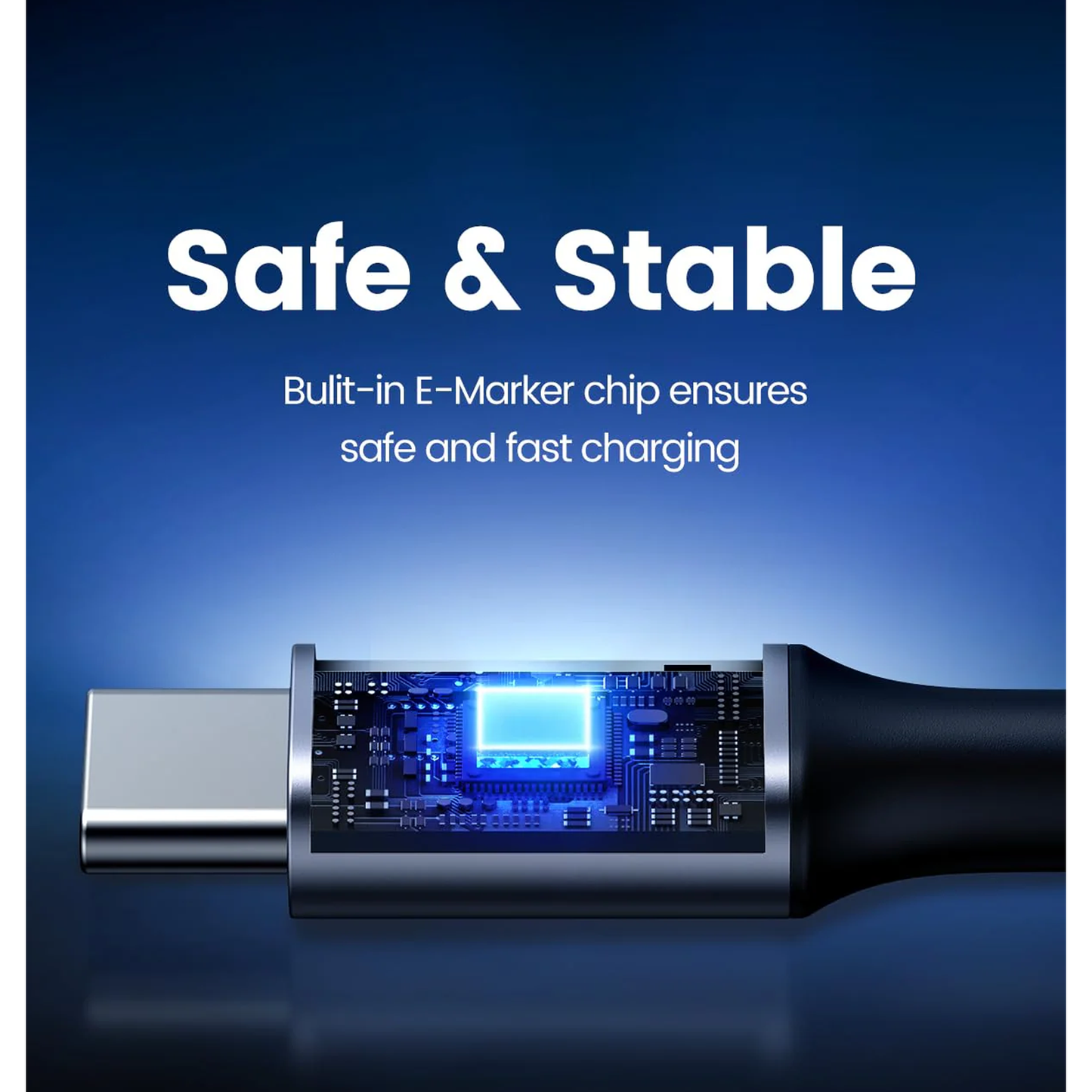 UGREEN 100W Right Angle USB C to USB C Fast Charging Cable / US334