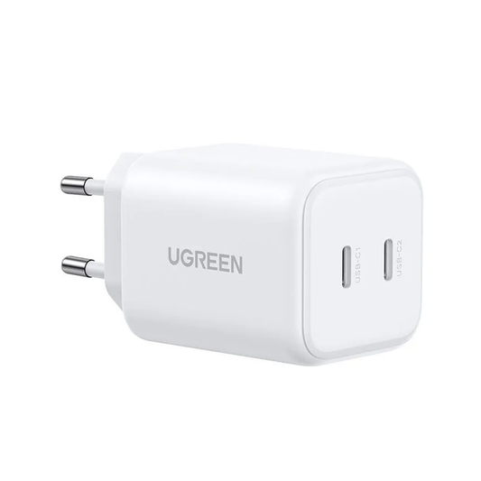 UGREEN 45W Dual USB-C GaN Fast Charger EU-Multicolor / X526